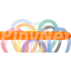 260橘色長條氣球