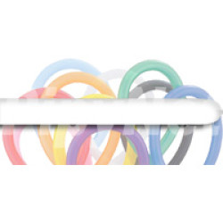 260白色長條氣球