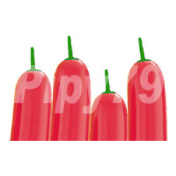 321紅色蘋果氣球