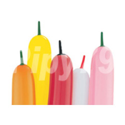 321綜合色蘋果氣球