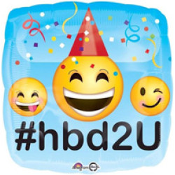 笑臉#hbd2U生日快樂